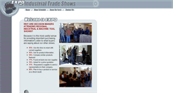 Desktop Screenshot of expoindustrialshows.com
